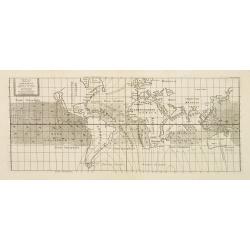 Tabula Totius Orbis Terrarum Exhibens Declinationes Magneticas, ad Annum 1700 composita ab Edmundo Halleyo simul cum Inclinationibus a Poundio observatis et Ventis Universalibus.