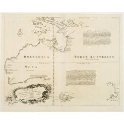 A Complete Map of the Southern Continent Survey'd by Capt. Abel Tasman & depicted by Order of the East Indian Cmpany in Holland In The Stadt House at Amsterdam.