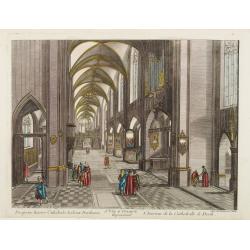 13e. Vüe d'Optique Representant L'Interieur de la Cathedralle de Dorth.