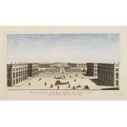 Vue perspective de la Place Royale de Nancy 1760.