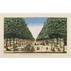 Ier. Vue des Boulvard pris de la Porte St. Antoine.