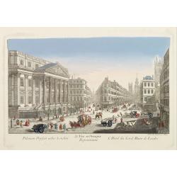 Image download for 39e Vüe d'Optique Representant L'Hotel du Lord Maire de Londre.