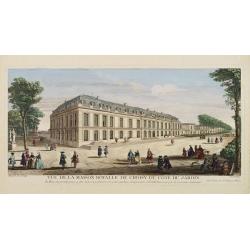 Vüe de la Maison Royalle de choisy du Côté du Jardin