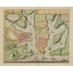 Image download for Plan de la ville de Malthe ses Forts, ses Nouvelles Fortiffications. . .