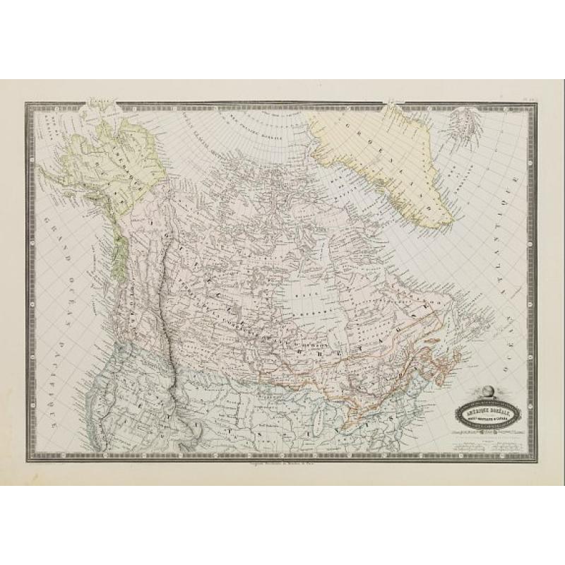 Amérique Boréale, Nouv.le Bretagne & Canada.