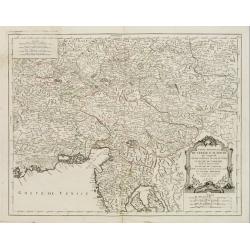 Partie Meridionale du cercle D'Autriche. . .