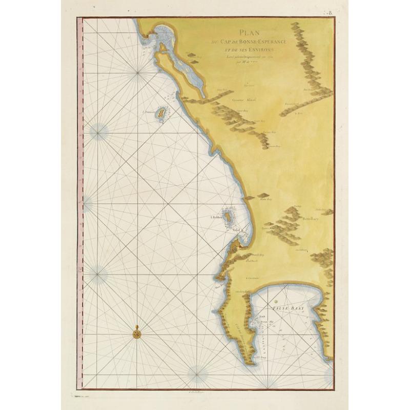 Plan du Cap de Bonne-Esperance et ses environs..