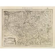 Old, Antique map image download for Polonia.