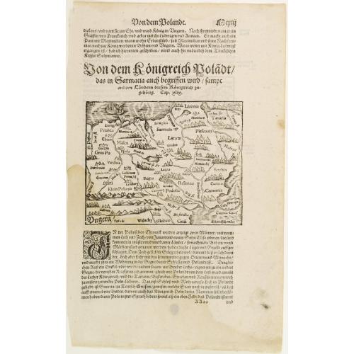 Old map image download for [Von dem Königreich Poladt das in Sarmatia auch..]