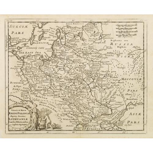 Old map image download for Veteris et Novae Regni Poloniae Magniq Ducatus Lithuaniae Cum Suis Palatinatibus ac Consinus Descriptio.