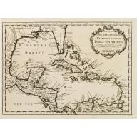 Old map image download for Karte von dem Mexicanischen Meerbusen und dem Inseln von America..