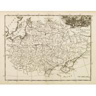 Old, Antique map image download for La Pologne.