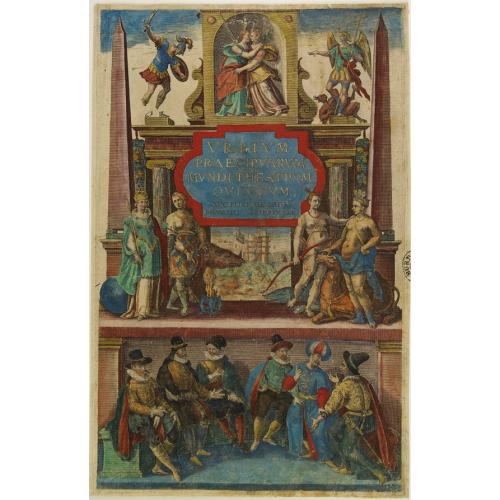 (Title page) Urbium Praecipuarum Mundi Theatrum Quintum