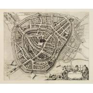 Old, Antique map image download for Amisfurtum. (Amersfoort)