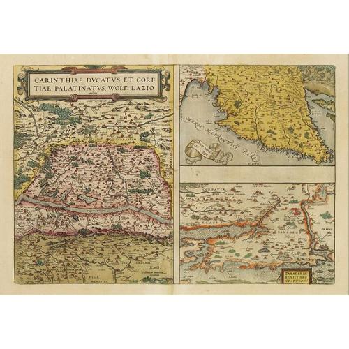 Old map image download for Carinthiae et Goritiae... / Histria tabula.../ Zarae, et Serebenici ..