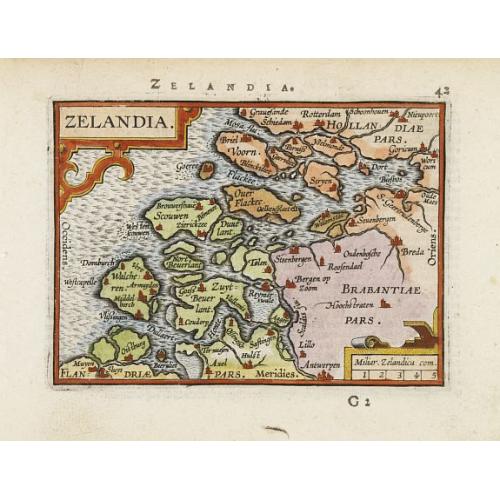 Old map image download for Zelandia.