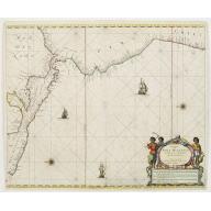Old, Antique map image download for Pascaerte van Nova Hispania Chili Peru en Guatimala..