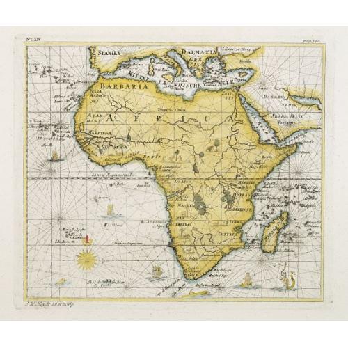 Old map image download for Africa