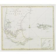 Old map image download for Kaart van het Zuidlyk Eind van Amerika. 1775.