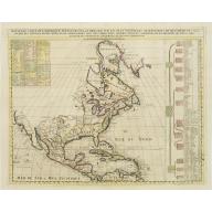 Old map image download for Nouvelle Carte de l' Amerique Septentrionale Dressee sur les plus Nouvelles Observations de Messieurs de l' Academie..
