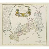 Old map image download for L' Empire Du Japon, divise en sept principales ..