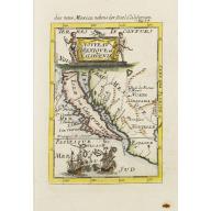 Old map image download for Nouveau Mexique et Californie.