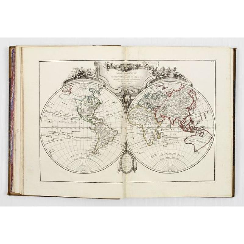 Atlas moderne ou collection de cartes sur toutes les parties du globe terrestre par plusieurs auteurs.