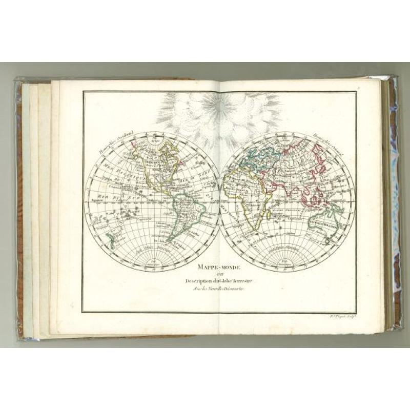 Petit Atlas moderne ou collection de cartes élémentaires dédié à la jeunesse.