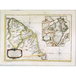 Carte de la Guyane Françoise et l'Isle de Cayenne..