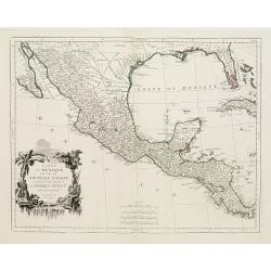 Carte du Mexique et de la Nouvelle Espagne..