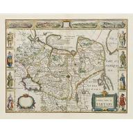 Old, Antique map image download for A newe map of Tartary.