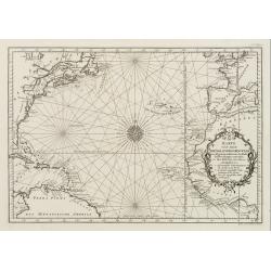 Karte von dem Abendlaendischen Ocean zur allgemeinen Historie der Reise beschreibungen entworfen von Hrn Bellin..