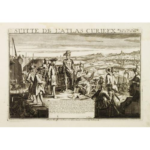 Old map image download for [Title page]  Suitte de L'Atlas curieux.