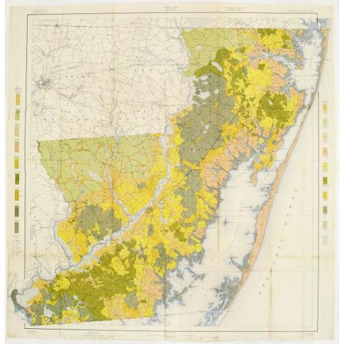 Old map image download for Soil map - Maryland, Worcester County sheet