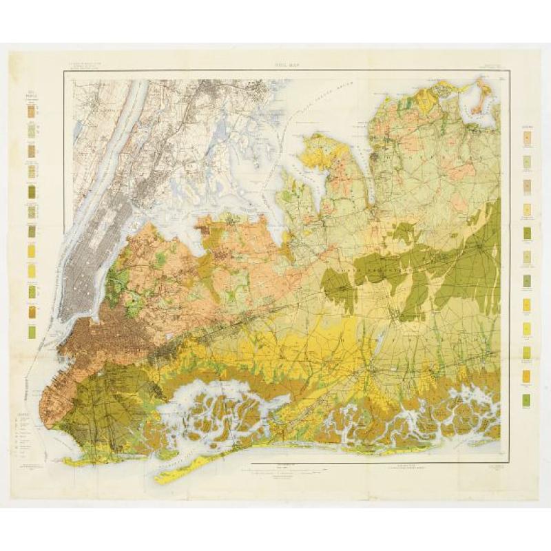 Soil map - New York, Hempstead sheet