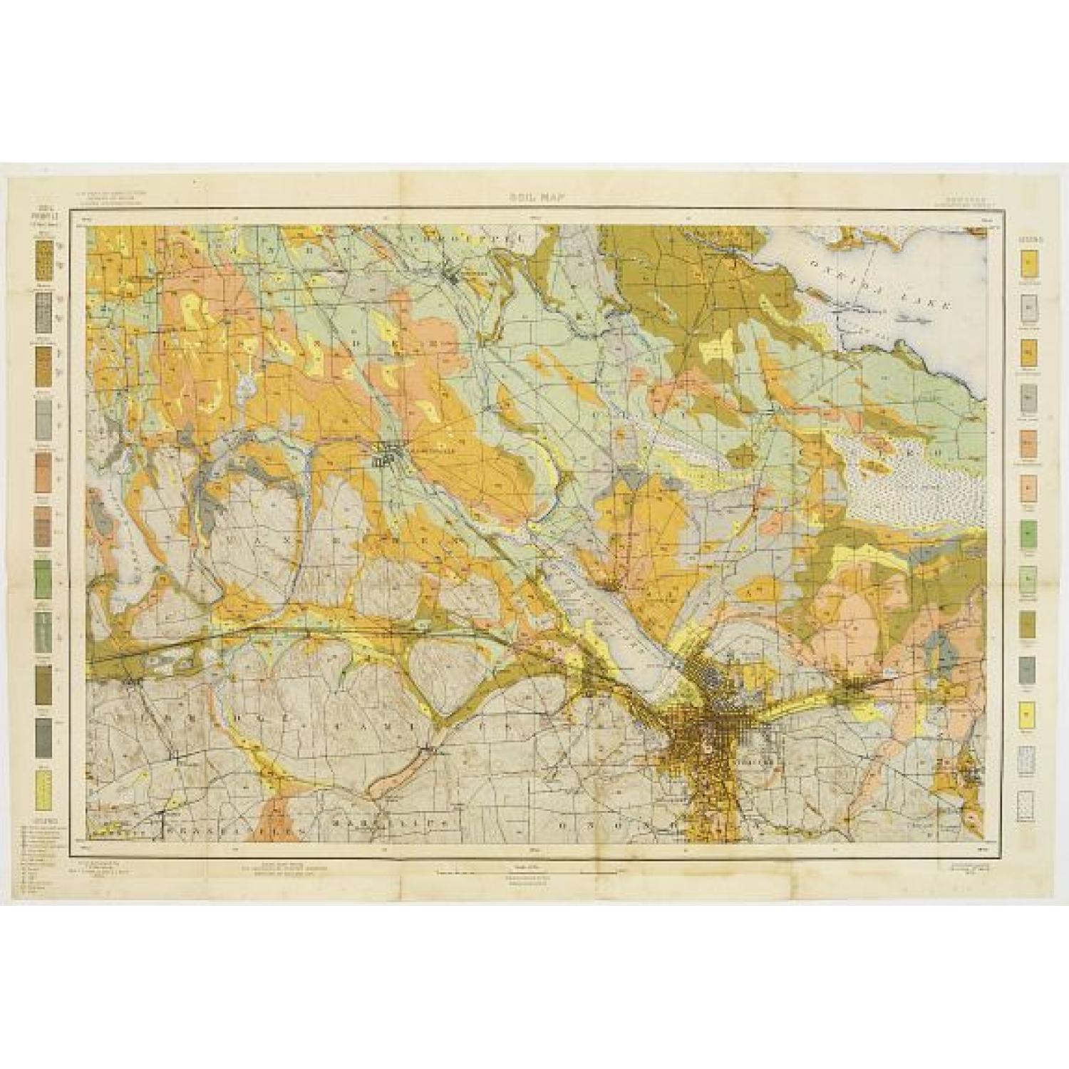 Soil map - New York, Syracuse sheet