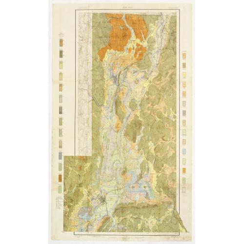 Old map image download for Soil map - Massachusetts, Amherst sheet