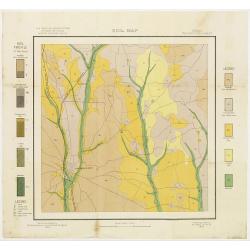 Soil map - Texas, Nacogdoches sheet.