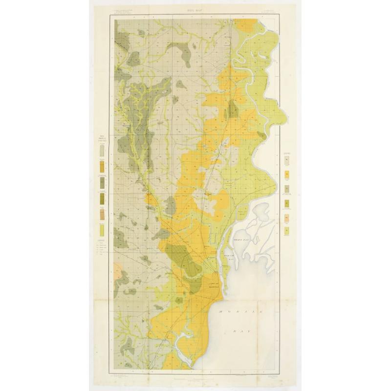 Soil map - Alabama, Mobile sheet.