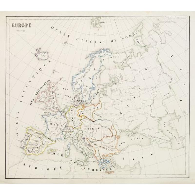 Europe - Mars 1839