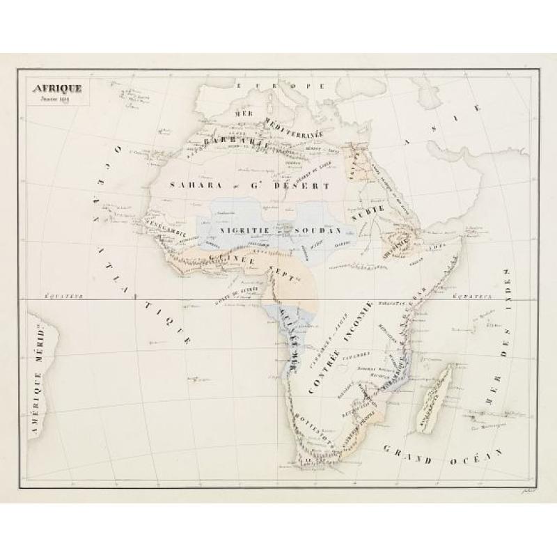 [Manuscript] Afrique - Janvier 1839.