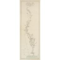 Old map image download for Royaume de Siam - Cours du Fleuve Me - Nam..