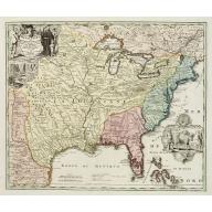 Old map image download for Amplissimae Regionis Mississipi,.. Provinciae Ludovicianae..