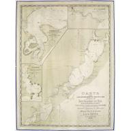 Old map image download for Carta das Lagoas dos Patos, Mirim e dos Canaes que as ligao a Barra do Rio Grande do Sul..