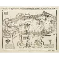Old map image download for La cité de Augspourg des Vindeliciens auiourdhuy des Rhetiens cogneue par tout le monde.