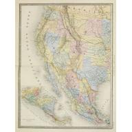 Old, Antique map image download for Etats Unis (Etats de l' Ouest).