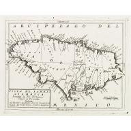 Old, Antique map image download for Isola de Iames, o Giamaica..