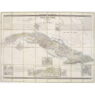 Old, Antique map image download for Posesiones de America : Isla de Cuba. [together with] Isla de Cuba. . .