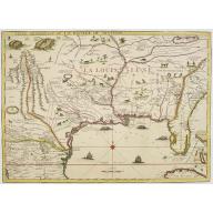 Old map image download for Partie Meridionale de La Riviere de Missisipi..
