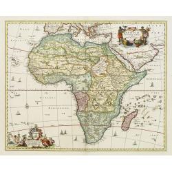 Africae accurata tabula ex officina Nic. Visscher.